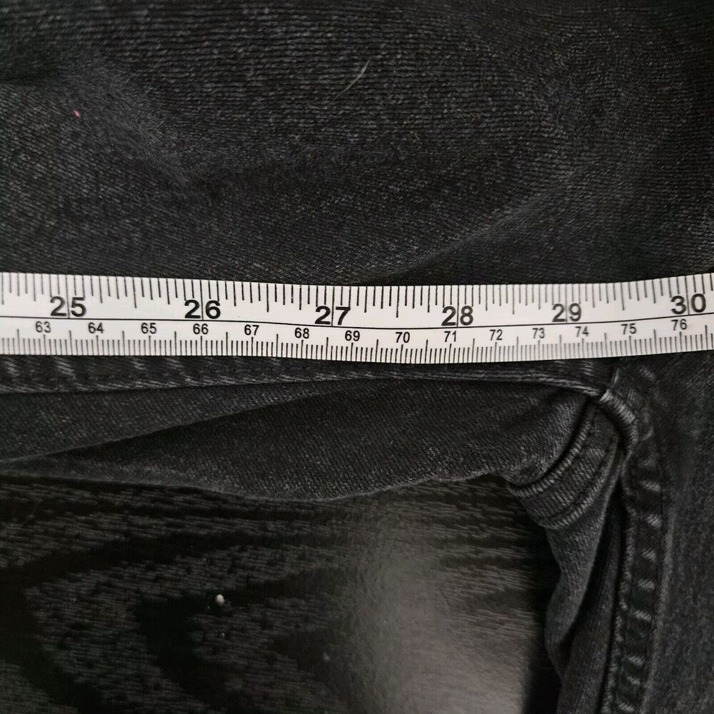 OLD NAVY Women's Black Solid Denim Skinny Stretch Jeans Size 28x30 - Picture 8 of 8
